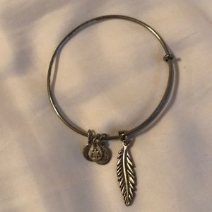 Alex and Ani Feather bracelet